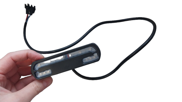 Габарит з синьо-червоними маячком